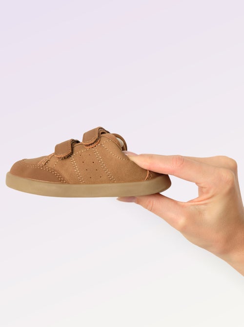 Zapatillas bajas con cierre de velcro - Barefoot - Kiabi