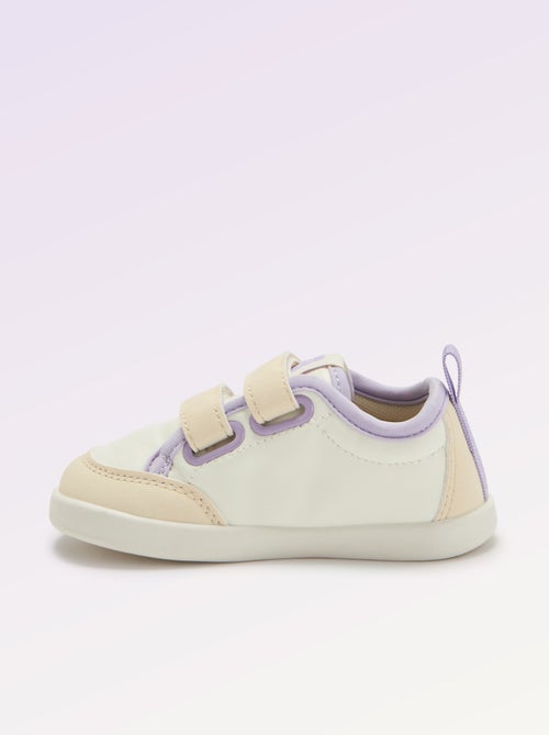 Zapatillas bajas con cierre de velcro - Barefoot - Kiabi