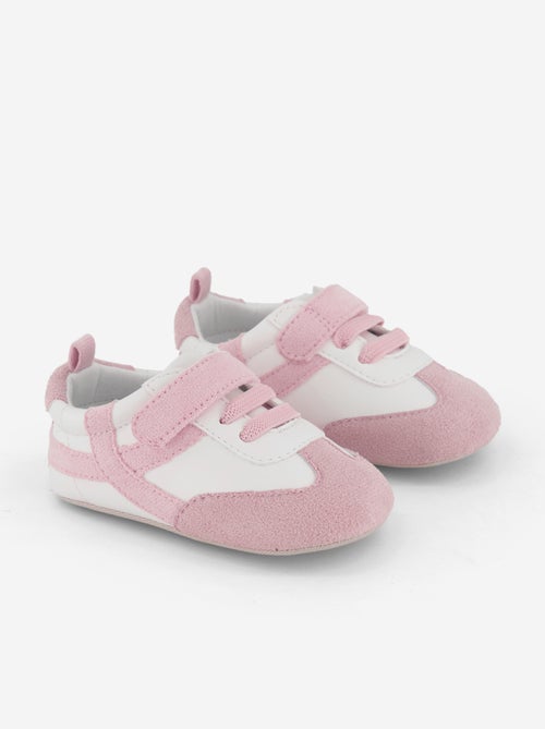 Zapatillas bajas con cierre de velcro y cordones - Kiabi Zapatillas bajas con cierre de velcro y cordones - Kiabi