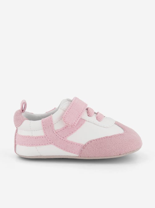 Zapatillas bajas con cierre de velcro y cordones - Kiabi Zapatillas bajas con cierre de velcro y cordones - Kiabi