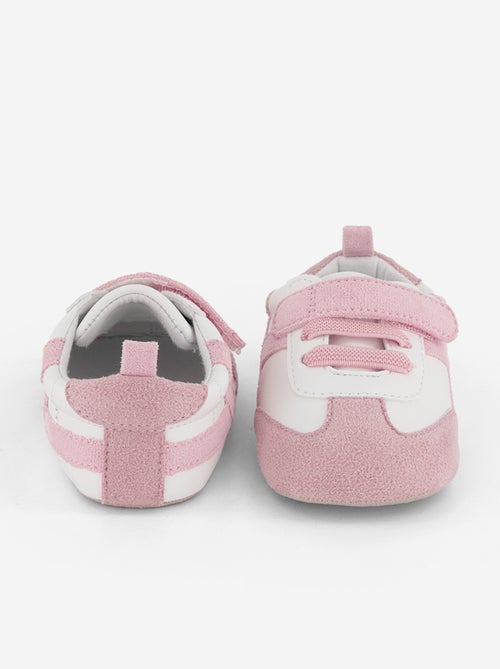 Zapatillas bajas con cierre de velcro y cordones - Kiabi Zapatillas bajas con cierre de velcro y cordones - Kiabi