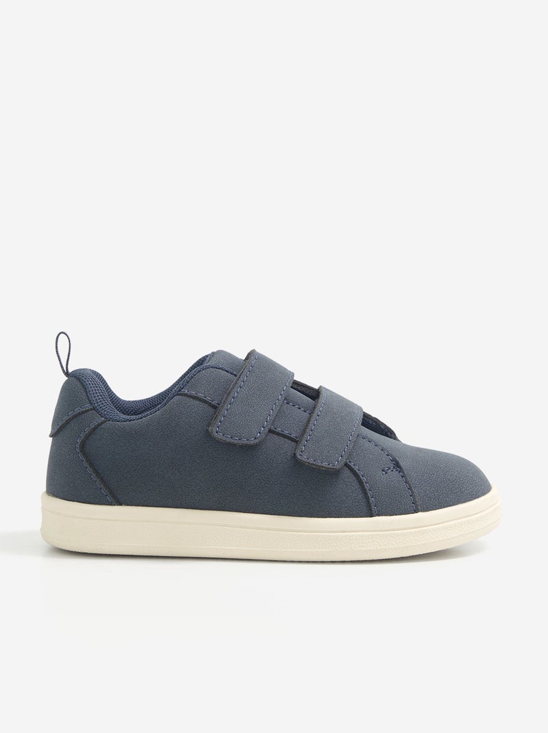 Zapatillas bajas con cierres de velcro Azul - Kiabi