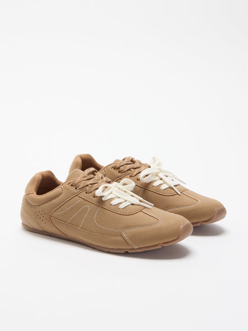 Zapatillas bajas con cordones bicolores - Kiabi Zapatillas bajas con cordones bicolores - Kiabi
