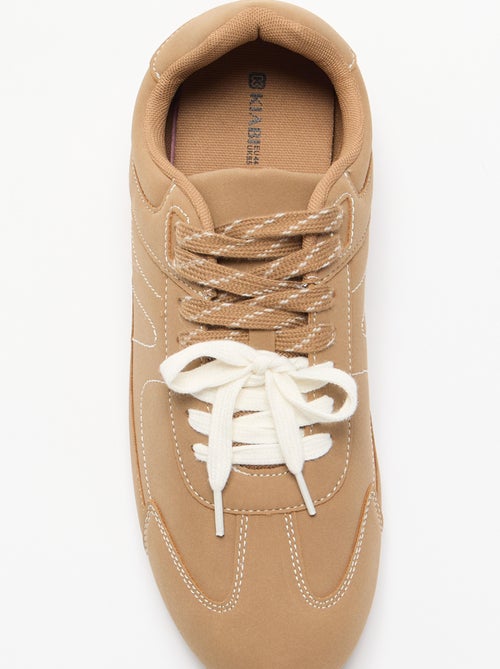 Zapatillas bajas con cordones bicolores - Kiabi Zapatillas bajas con cordones bicolores - Kiabi