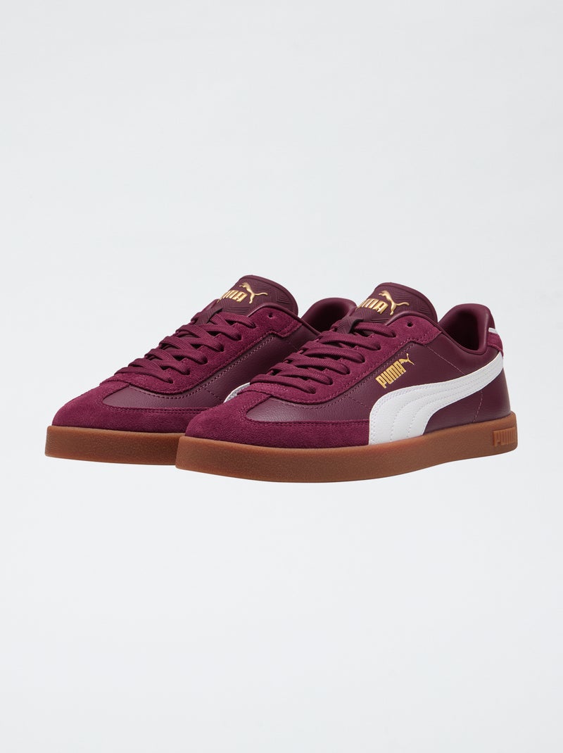 Zapatillas bajas con cordones 'PUMA' Rojo - Kiabi