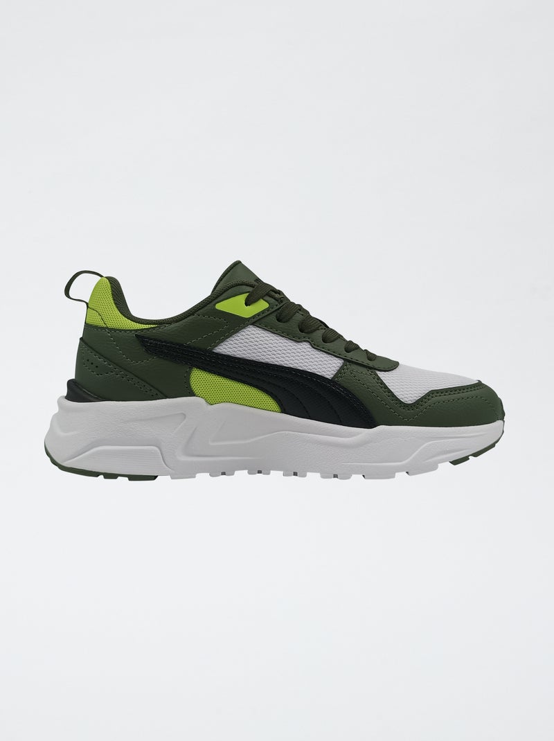 Zapatillas bajas con cordones Verde - Kiabi
