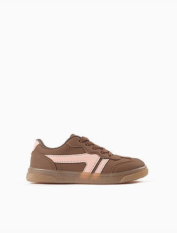 Zapatillas bajas con cordones y suela de caucho antideslizante