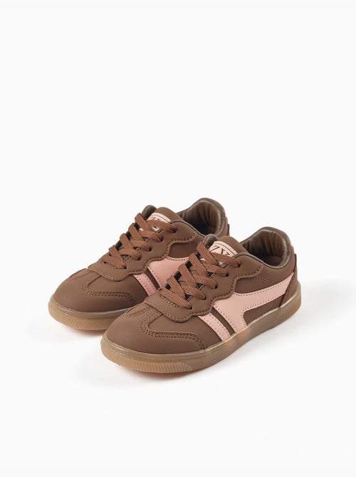 Zapatillas bajas con cordones y suela de caucho antideslizante - Kiabi
