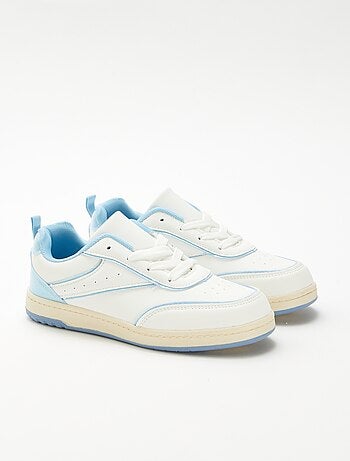 Zapatillas bajas con detalles de purpurina