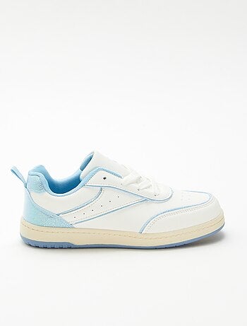 Zapatillas bajas con detalles de purpurina