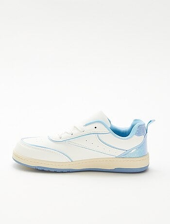 Zapatillas bajas con detalles de purpurina