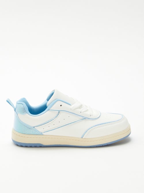 Zapatillas bajas con detalles de purpurina - Kiabi