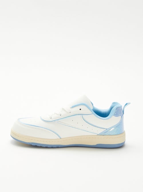 Zapatillas bajas con detalles de purpurina - Kiabi
