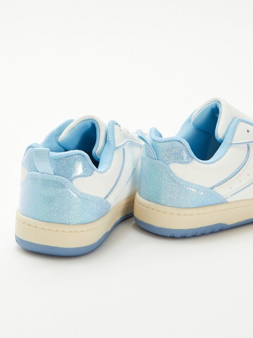 Zapatillas bajas con detalles de purpurina - Kiabi