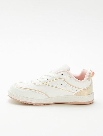 Zapatillas bajas con detalles de purpurina