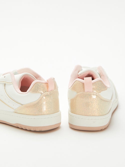 Zapatillas bajas con detalles de purpurina - Kiabi