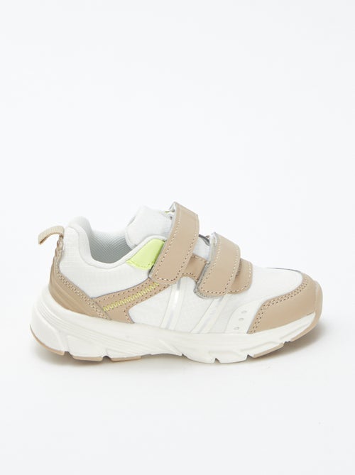 Zapatillas bajas con detalles flúor - Kiabi