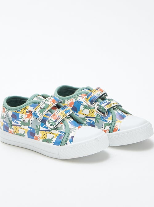 Zapatillas bajas con estampado - Kiabi