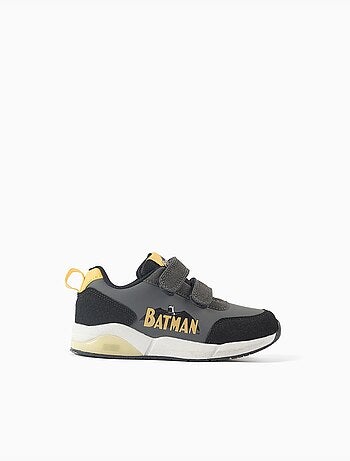 Zapatillas bajas con luces y estampado de batman