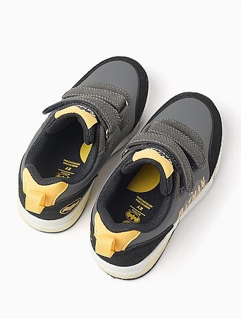 Zapatillas bajas con luces y estampado de batman