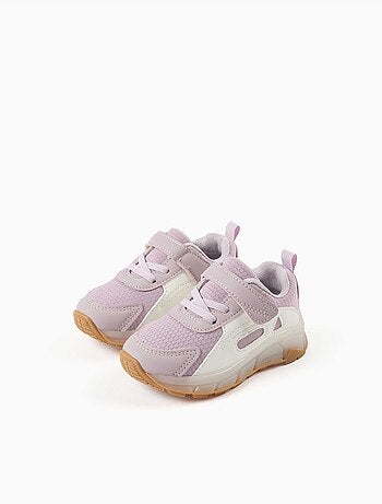 Zapatillas bajas con luces y suela antideslizante