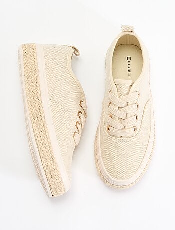 Zapatillas bajas con suela de cuerda