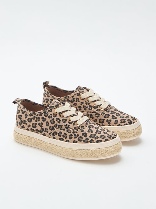 Zapatillas bajas con suela de cuerda - Kiabi