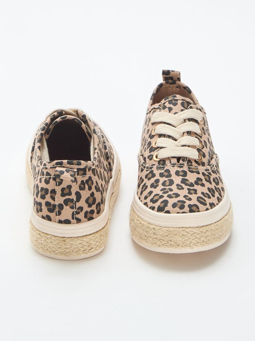 Zapatillas bajas con suela de cuerda - Kiabi