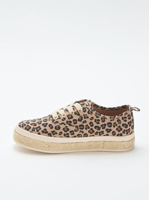 Zapatillas bajas con suela de cuerda - Kiabi