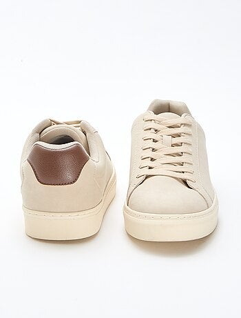 Zapatillas bajas con textura