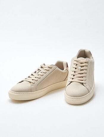 Zapatillas bajas con textura