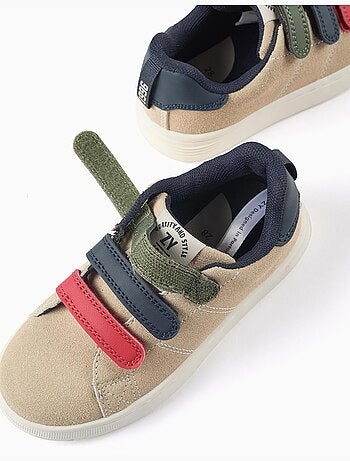 Zapatillas bajas con tiras autoadherentes