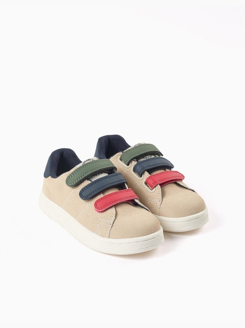Zapatillas bajas con tiras autoadherentes - Kiabi