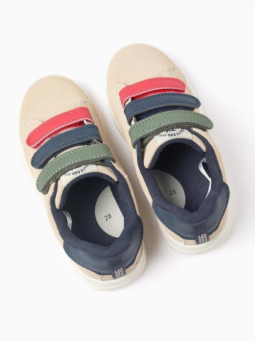 Zapatillas bajas con tiras autoadherentes - Kiabi