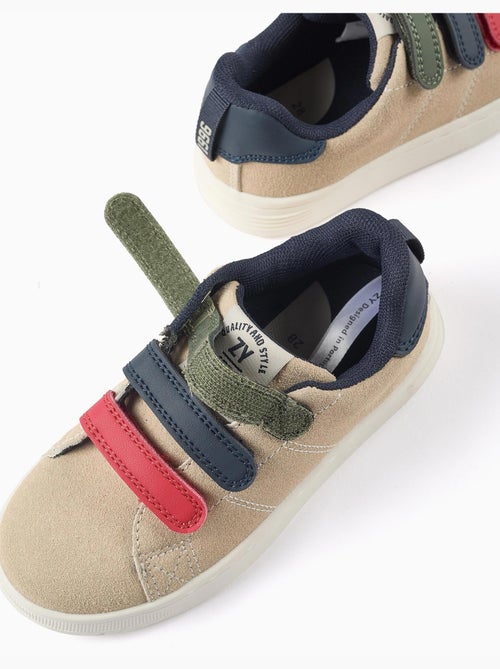 Zapatillas bajas con tiras autoadherentes - Kiabi