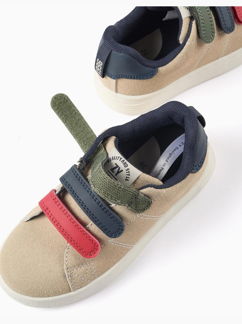 Zapatillas bajas con tiras autoadherentes Multicolor - Kiabi