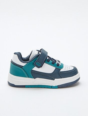 Zapatillas bajas con velcro