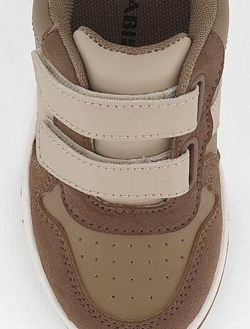 Zapatillas bajas con velcro