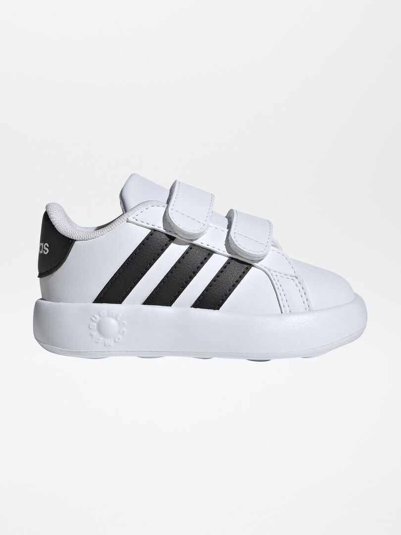 Zapatillas bajas con velcros 'Adidas' BLANCO - Kiabi