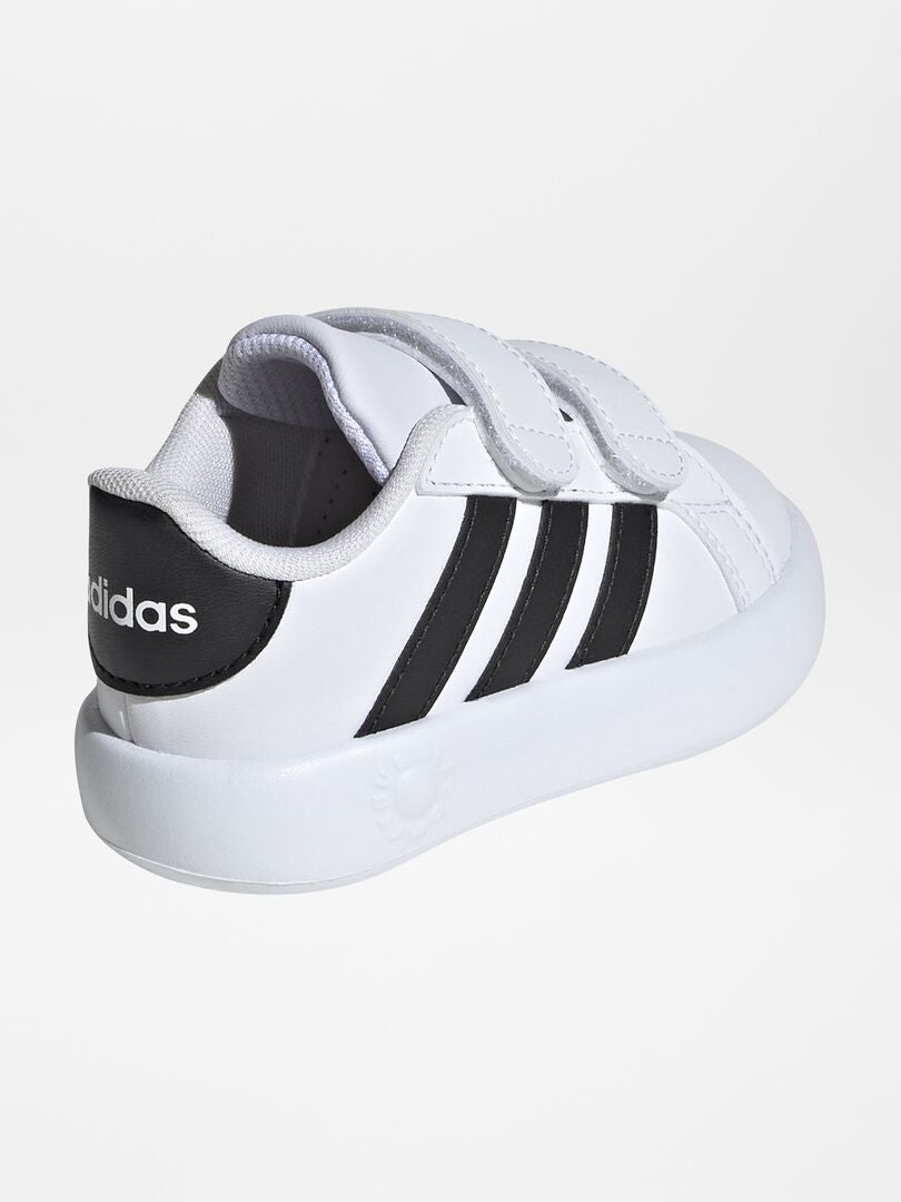 Zapatillas bajas con velcros 'Adidas' BLANCO - Kiabi