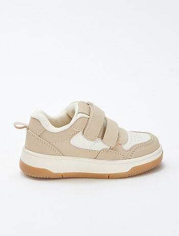 Zapatillas bajas con velcros tipo skate