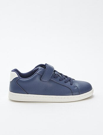 Zapatillas bajas con velcros y cordones