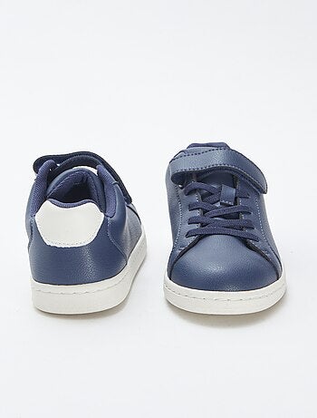 Zapatillas bajas con velcros y cordones