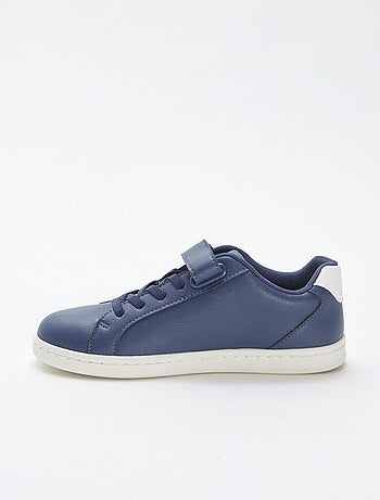 Zapatillas bajas con velcros y cordones