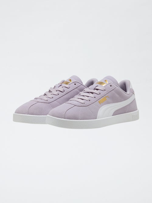 Zapatillas bajas de antelina 'Puma' bicolor - Kiabi