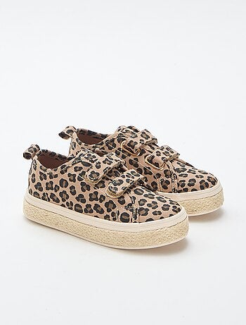 Zapatillas bajas de lona con suela de cuerda