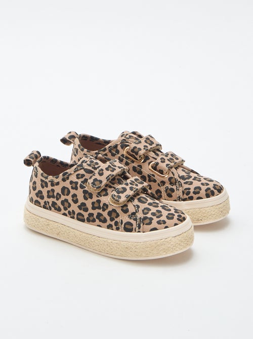 Zapatillas bajas de lona con suela de cuerda - Kiabi