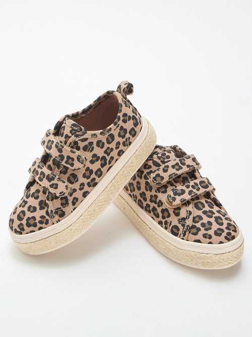 Zapatillas bajas de lona con suela de cuerda - Kiabi