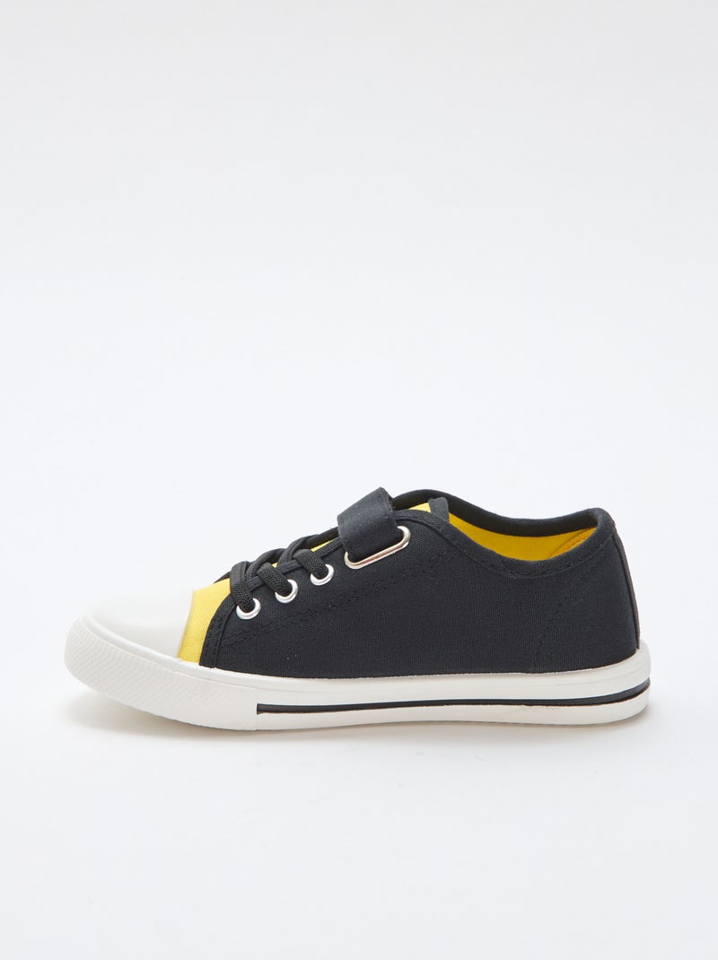 Zapatillas bajas de lona 'Pikachu' Negro - Kiabi