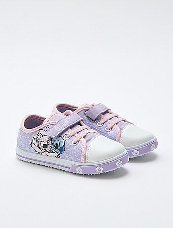 Zapatillas bajas de lona 'Stitch'